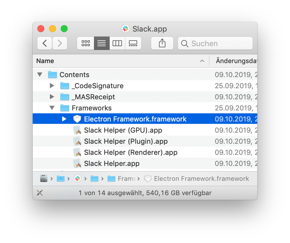 electron app package for mac